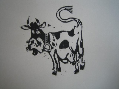 &quot;Crazy Cow&quot; 2009 (auch als Kunstkarte erhältlich)